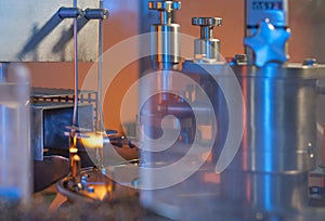 Vial and ampule glass manufacturing photo