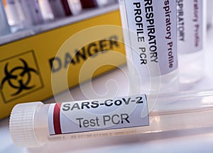 Vial pcr de SarsCov2 coronavirus