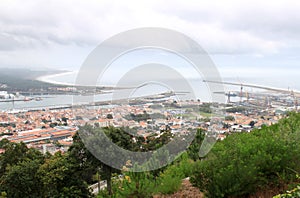 Viana do Castelo and Lima river, Portugal