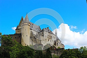 Vianden Castle , Luxembourg