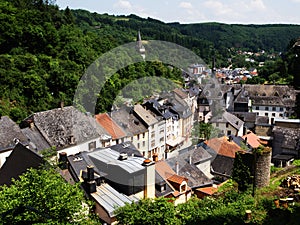 Vianden, Luxembourg on the River Sauer