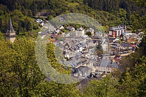 Vianden panorama in Luxembourg