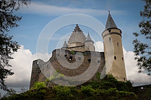 Vianden is a town in the canton of Vianden in northeastern Luxembourg