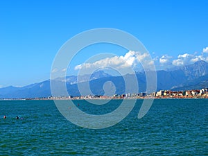Viareggio coast