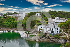 Viavelez fishing village, El Franco municipality, Asturias, Spain