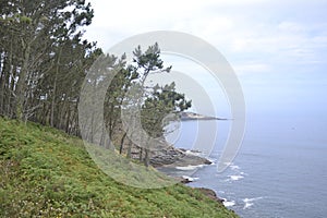 ViavÃÂ©lez, a town in the council of El Franco, in Asturias, Spain. photo