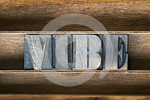 Vibe wooden tray photo