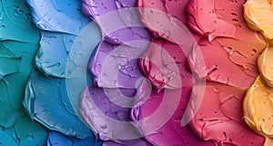 Vibrant abstract acrylic paint texture background