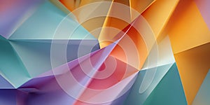 Vibrant Abstract Background Colorful Triangular Pattern