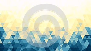 Geometric Gradient Background with Triangles