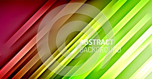 Vibrant abstract background with diagonal lines and abstract background text
