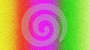 Colorful digital static noise gradient background, pixelated texture