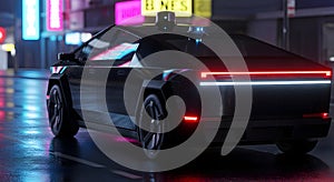 Futuristic AI Generated Digital Art Background