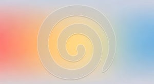 Vibrant abstract mesh gradient in soft tones