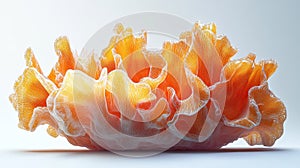 Vibrant Abstract Organic Form