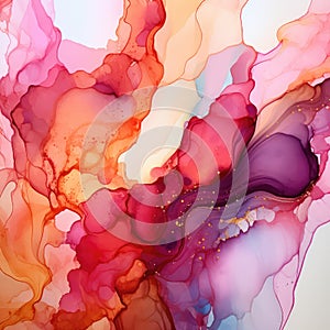 Vibrant Abstract Painting With Multitude of Colors