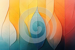 Vibrant Abstract Patterned Background in an Array of Colors