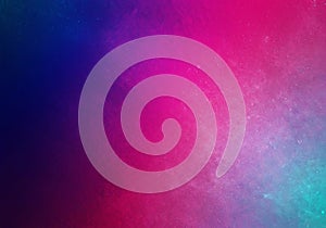 Vibrant abstract pixelated background with gradient of deep blue to magenta and teal colors