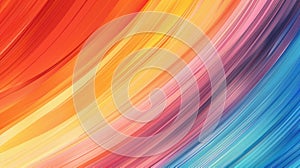 A vibrant abstract wallpaper featuring a blurred rainbow background with bright, colorful hues photo