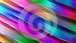 Vibrant abstract waves of color intertwine in mesmerizing patterns