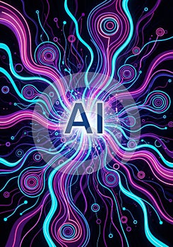 Vibrant AI network.