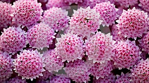 vibrant allium flowers in full bloom