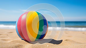 Vibrant Beach Ball Photography With Sony Fe 85mm F 1.4 Gm Lens