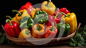 Vibrant Bell Peppers Medley