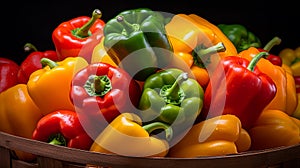 Vibrant Bell Peppers Medley