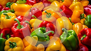 Vibrant Bell Peppers Medley