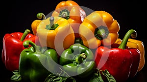 Vibrant Bell Peppers Medley