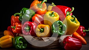 Vibrant Bell Peppers Medley