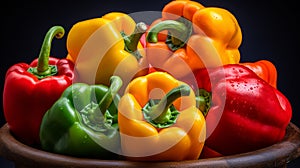 Vibrant Bell Peppers Medley