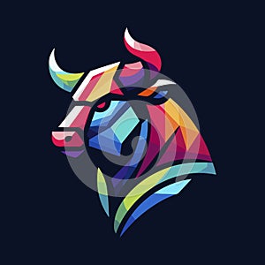 Vibrant Bison Majesty