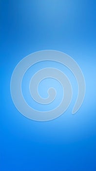 Vibrant Blue Sky Gradient Background with Soft Light and Cloudless Horizon