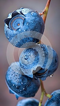 Vibrant blueberry bushes flourishing in greenhouse, ready for abundant and fruitful harvest