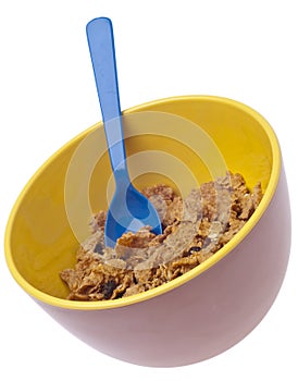 Vibrant Bowl of Breakfast Cereal