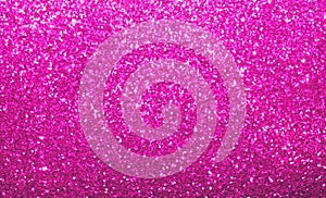 Vibrant bright pink glitter background