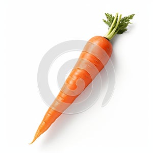 Vibrant Carrot: A Texture-rich Commentary On Society