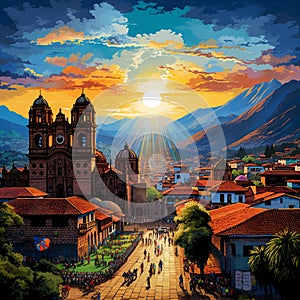Vibrant Charm of Cusco, Peru