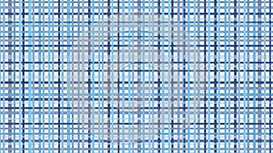 Blue Plaid Gingham Seamless Pattern Background