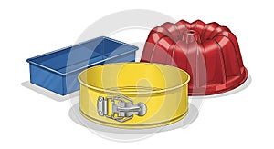 Assorted Baking Pans and Molds