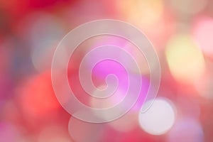 Vibrant Color bokeh abstract background.