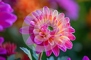 vibrant color concept. colors of rainbow. bright colorful multicolored gerbera flowers. Bunch of multi coloured gerberas. Bright