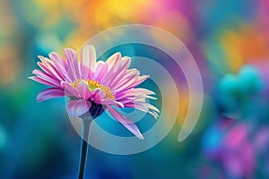 vibrant color concept. colors of rainbow. bright colorful multicolored gerbera flowers. Bunch of multi coloured gerberas. Bright