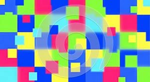Colorful abstract squares background design for creative projects and presentations