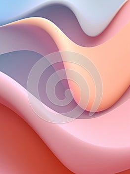 Vibrant colorful elegant abstract wavy wallpaper background