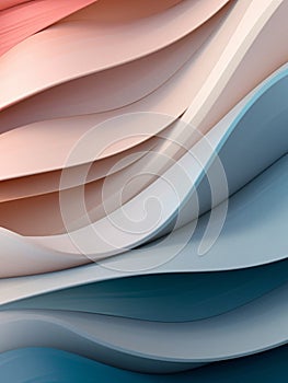 Vibrant colorful elegant abstract wavy wallpaper background