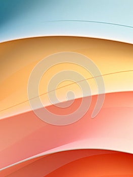 Vibrant colorful elegant abstract wavy wallpaper background