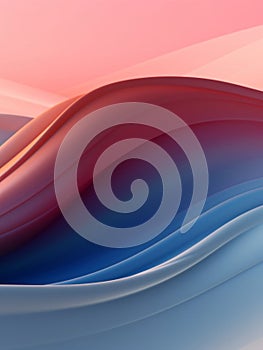 Vibrant colorful elegant abstract wavy wallpaper background